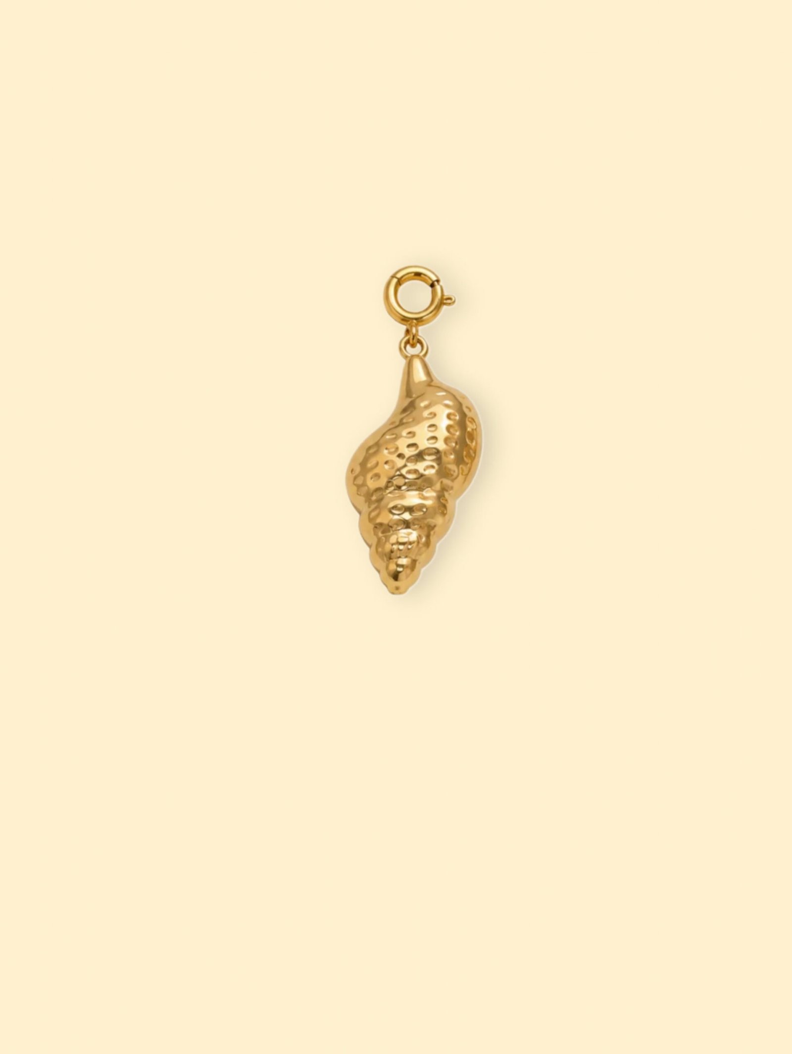 rn-image_picker_lib_temp_db8777d5-9bd6-4ce3-b5c7-2ab15a864b1a-1 Small Conch Shell Charm (Interchangeable) – 18K Gold Plated Stainless Steel - Image 1