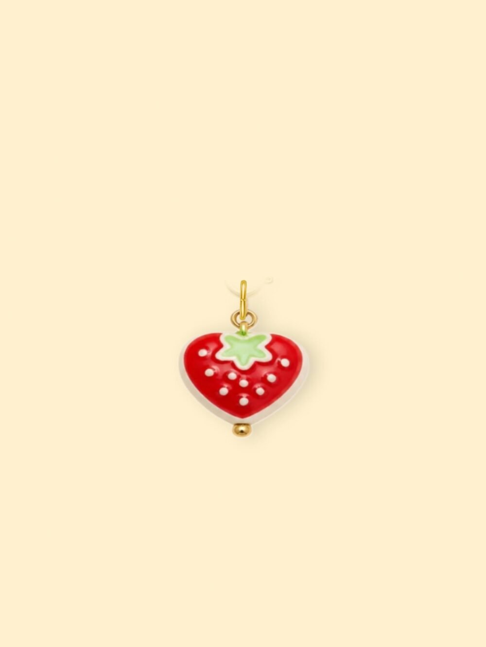Strawberry Heart Charm (Interchangeable) - Image 2
