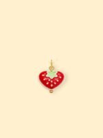 Strawberry Heart Charm (Interchangeable) - Image 2