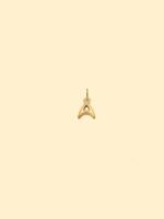 Alphabet Charm Pendant 18K Gold Plated Stainless Steel - Image 2