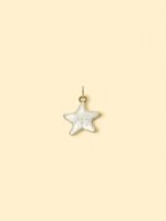 18K Gold Plated Star Charm Pendant - Image 2
