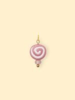 Pink Swirl Candy Charm (Interchangeable) - Image 2