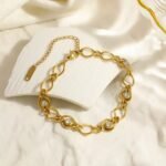 18K Gold Plated Adjustable Luxury Chain Bracelet - Image 3