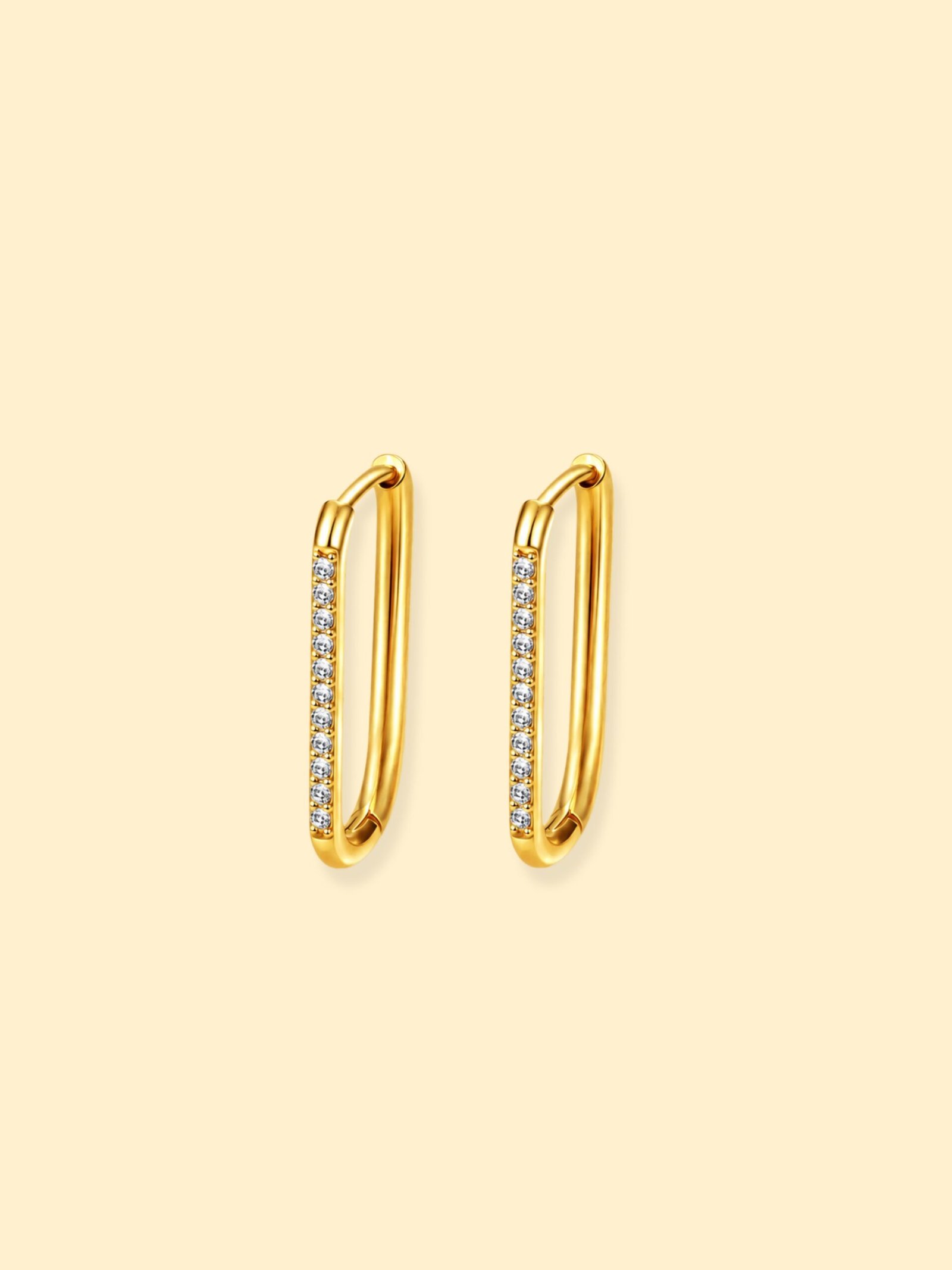 img_0410 Elara Crystal 18K Gold-Plated Long Hoop Earrings - Image 1