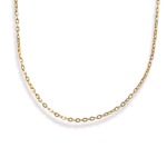 Small Paperclip Link Chain – 18K Stainless Steel 18K Gold Plated – Waterproof & Anti-Tarnish (Copy) - Image 2
