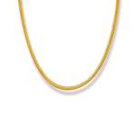18K Gold Plated Snake Chain Necklace - Image 2