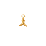 Mermaid Tail Charm 18K Gold Plated Stainless Steel - Image 2
